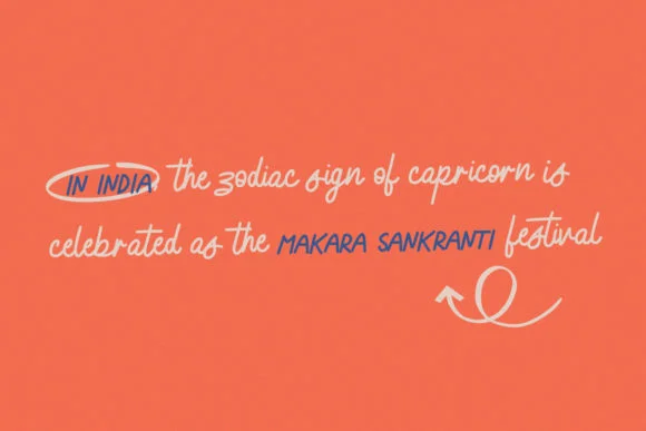 Capricorn Sign Font by Maulana Creative — Script Handwritten Font — thumbnail 3
