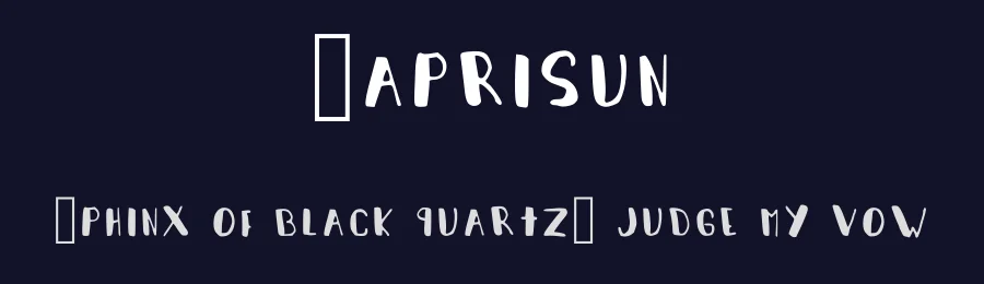 Caprisun by Forkssrose — Script Handwritten Font — thumbnail 2