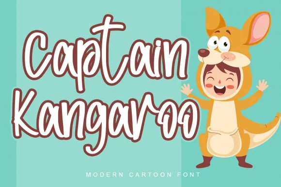 Captain Kangaroo Font by thomasaradea — Script Handwritten Font