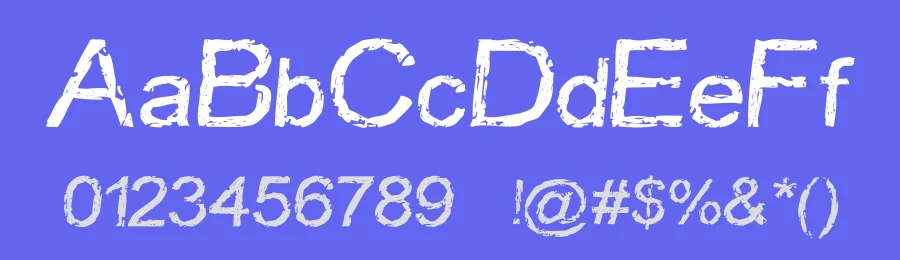 Carbonized Timber by GemFonts / Typotheticals — Decorative Font — thumbnail 3