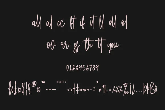 Cardiolla Font by Maulana Creative — Script Handwritten Font — thumbnail 8