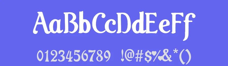 Care Bear Family — Decorative Font — thumbnail 3
