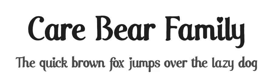 Care Bear Family