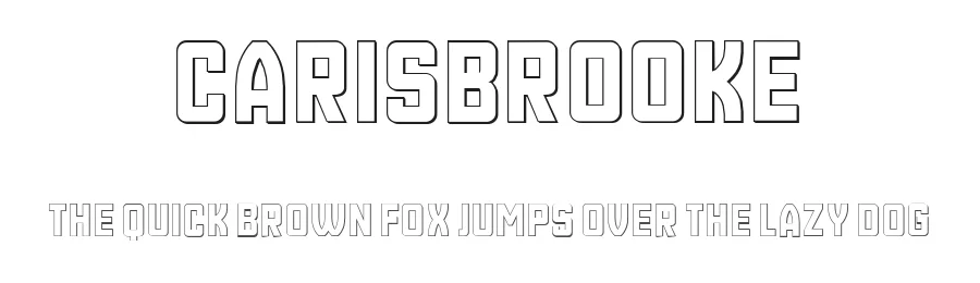 Carisbrooke by Vladimir Nikolic — Sans Serif Font