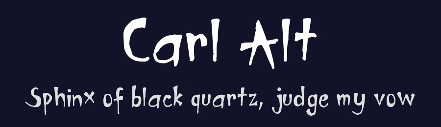 Carl Alt by Carl Leisegang — Decorative Font — thumbnail 2
