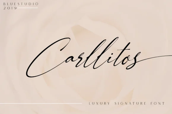 Carllitos Font by Bluestudio — Script Handwritten Font