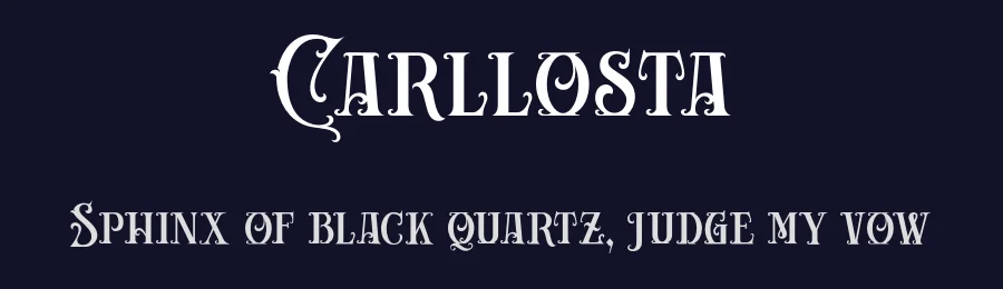 Carllosta by Letterhend Studio — Decorative Font — thumbnail 2