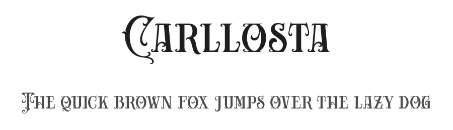 Carllosta by Letterhend Studio — Decorative Font