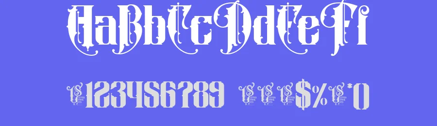 Carlosberg by LetterStock Std — Decorative Font — thumbnail 3