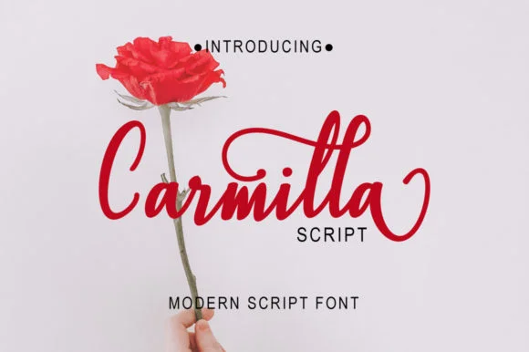Carmilla Font by masinong by masinong — Script Handwritten Font