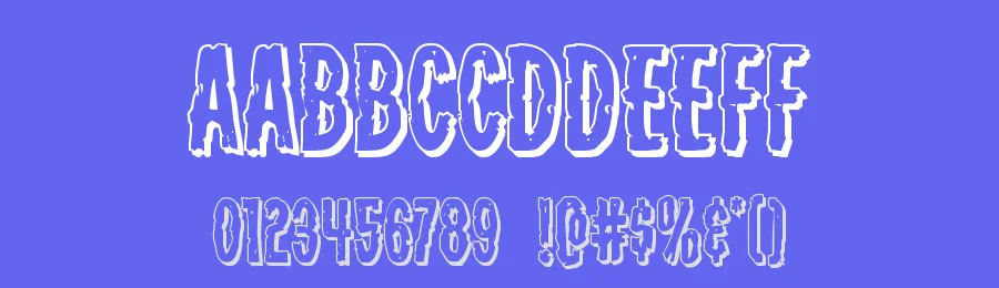 Carnival Corpse by Iconian Fonts — Decorative Font — thumbnail 3