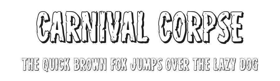 Carnival Corpse by Iconian Fonts — Decorative Font
