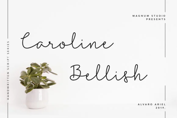 Caroline Bellish Font by Cherryline Master — Script Handwritten Font