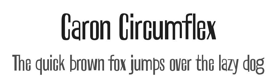 Caron Circumflex
