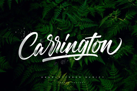 Carrington Font by Andrie Nugrie — Script Handwritten Font