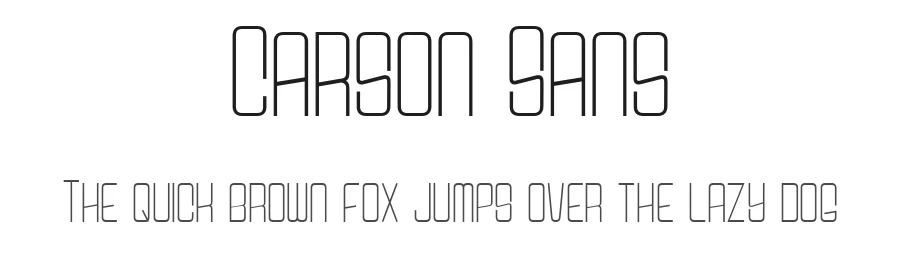 Carson Sans