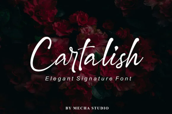 Cartalish Font by MechaStudio — Script Handwritten Font