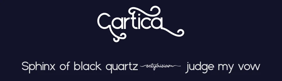 Cartica by setyaisiam _type — Sans Serif Font — thumbnail 2