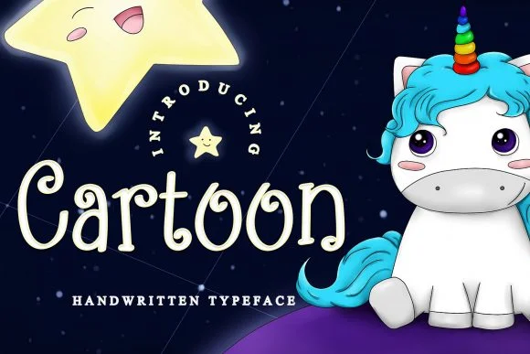 Cartoon Font by GiaLetter — Script Handwritten Font