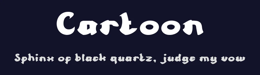 Cartoon by weknow — Decorative Font — thumbnail 2