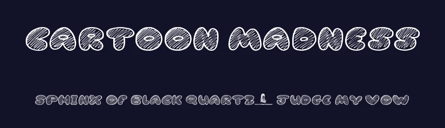 Cartoon Madness by JSH creates — Decorative Font — thumbnail 2