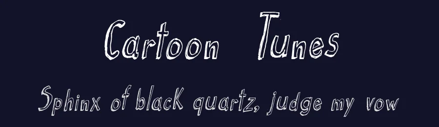 Cartoon  Tunes by Galdino Otten Fonts — Decorative Font — thumbnail 2