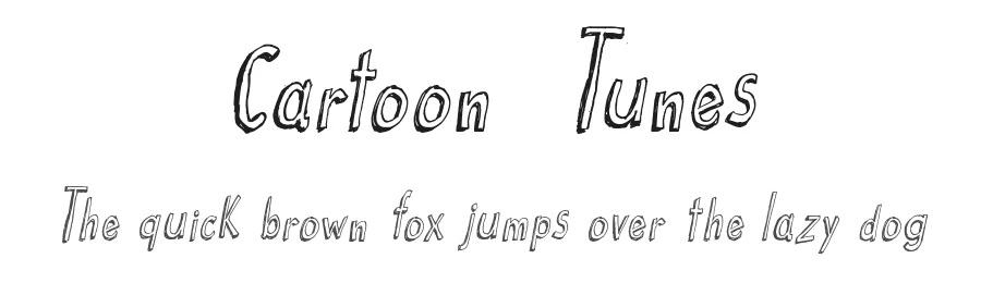 Cartoon Tunes by Galdino Otten Fonts — Decorative Font