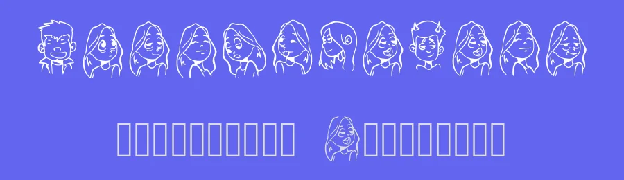 Cartoonabha by Amol Koli — Dingbats Font — thumbnail 3