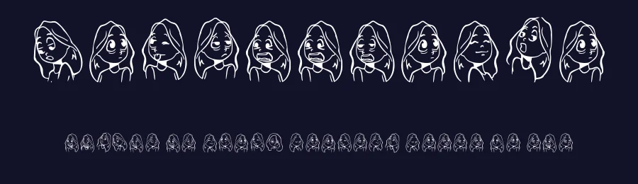 Cartoonabha by Amol Koli — Dingbats Font — thumbnail 2