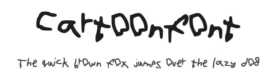 Cartoonfont by Any Animations โ Decorative Font