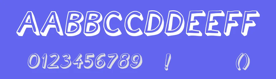 Cartoonish by Vladimir Nikolic — Decorative Font — thumbnail 3