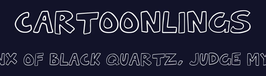 Cartoonlings by Hawtpixel — Decorative Font — thumbnail 2