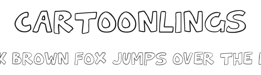 Cartoonlings by Hawtpixel — Decorative Font