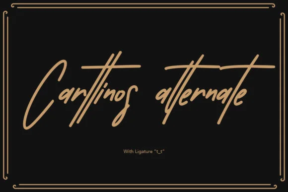Carttinos Font by Maulana Creative — Script Handwritten Font — thumbnail 3