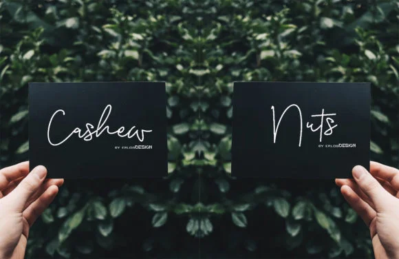 Cashew Nuts Font by erlosDESIGN — Script Handwritten Font — thumbnail 2