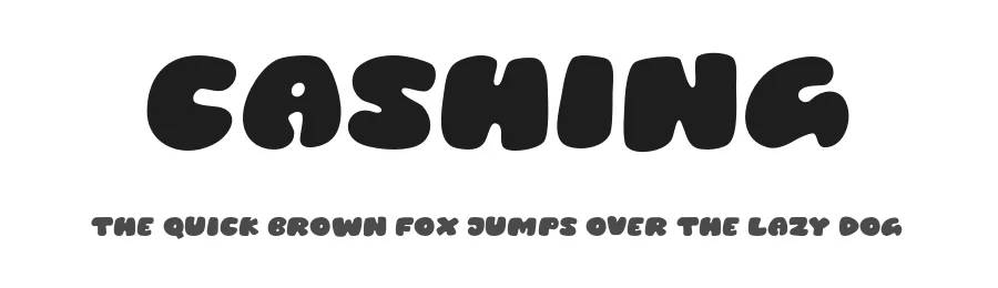 Cashing by Origin Type — Decorative Font