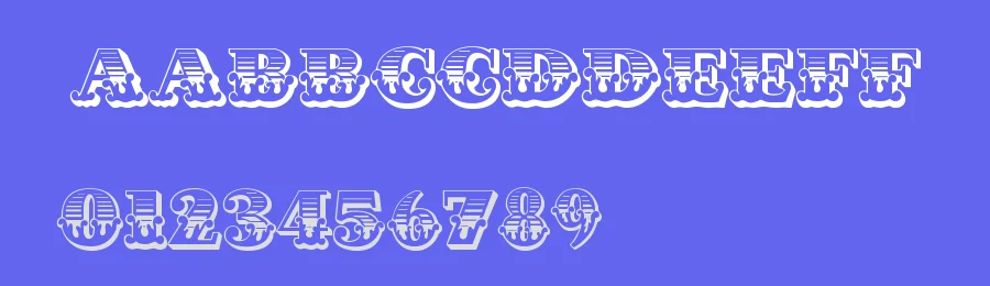Cast Iron by West Wind Fonts — Decorative Font — thumbnail 3