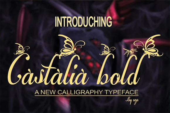 Castalia Font by Rezastudio — Script Handwritten Font