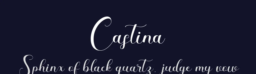 Castina by Haffa Studio — Script Handwritten Font — thumbnail 2