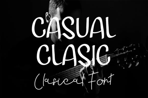 Casual Clasic Font by FL Space — Script Handwritten Font