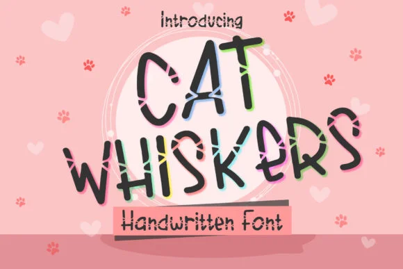 Cat Whiskers Font by boogaletter — Script Handwritten Font