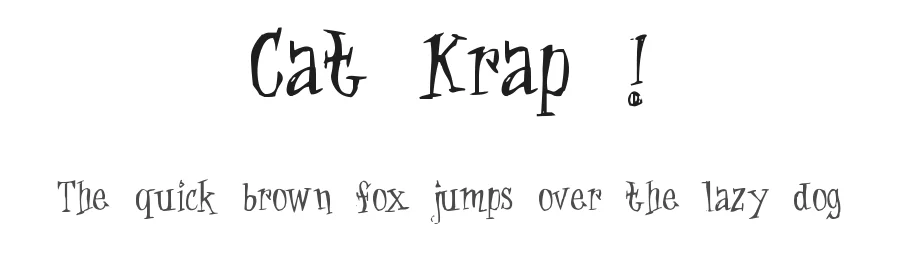 Cat Krap !