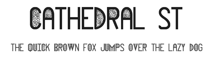 Cathedral ST by Southype โ Decorative Font
