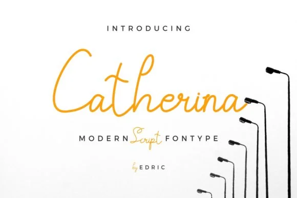Catherina Font by EdricStudio — Serif Font