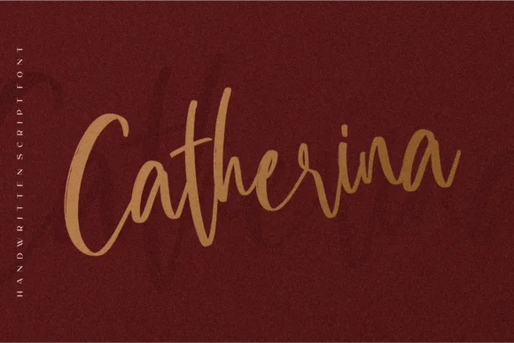 Catherina Font by 24Design Studios by 24Design Studios — Script Handwritten Font