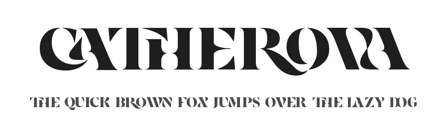 Catherova by Moka Type Studio — Decorative Font
