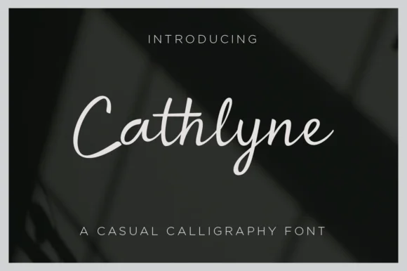 Cathlyne Font by Skillyas Studio — Script Handwritten Font