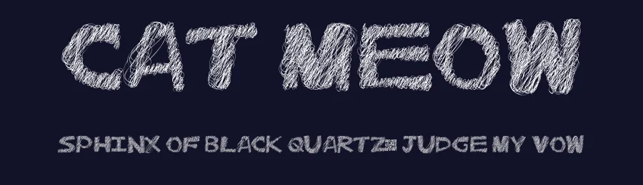 Cat Meow by Xerographer Fonts — Script Handwritten Font — thumbnail 2