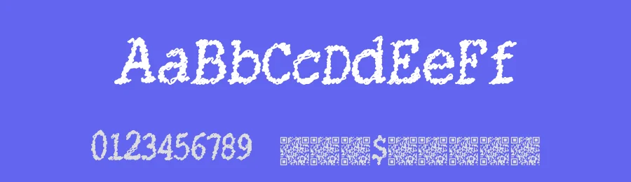 Cats String by Xerographer Fonts — Decorative Font — thumbnail 3