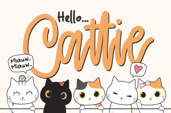 Cattie Font by Garisman Studio — Serif Font